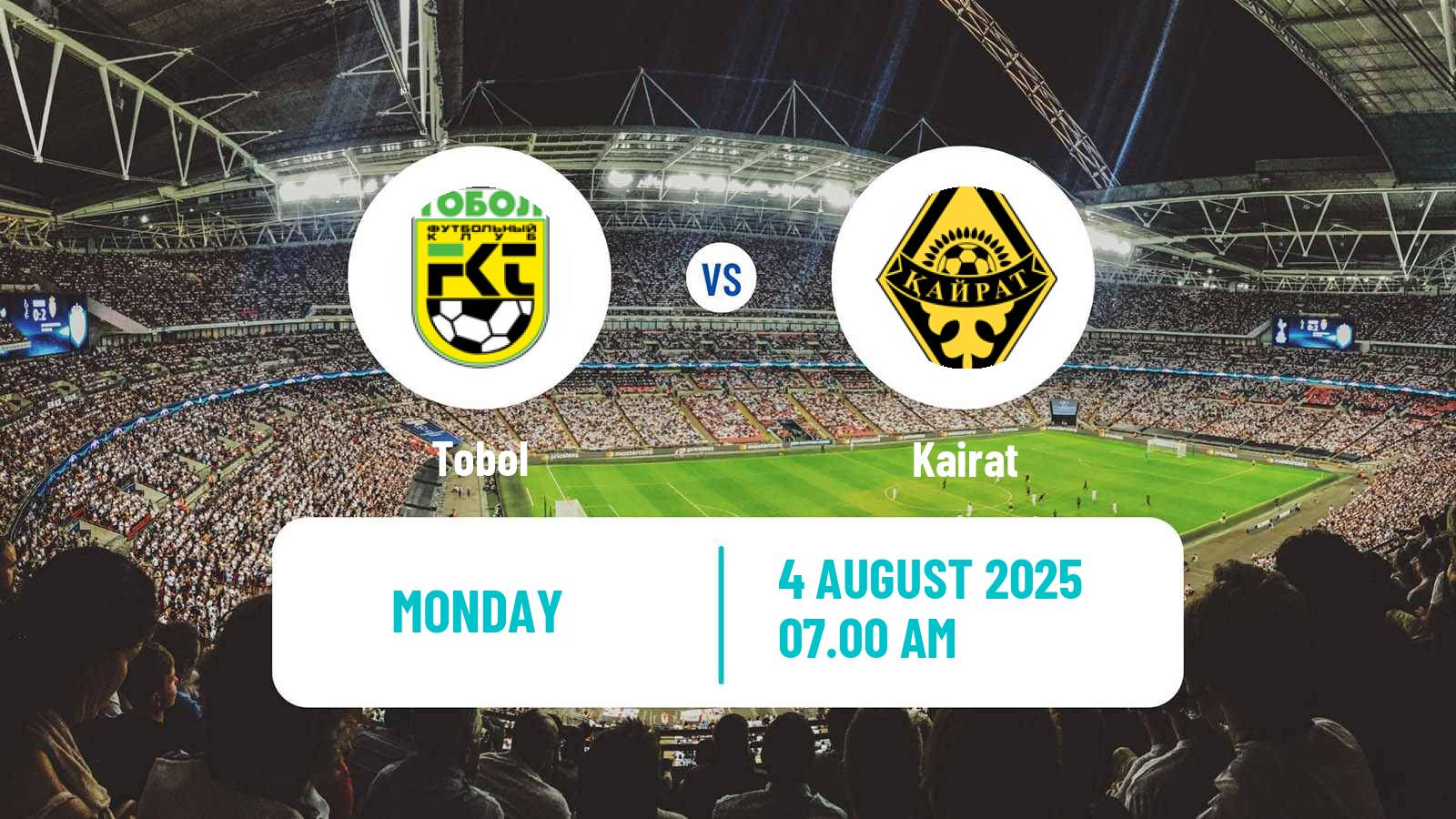 Soccer Kazakh League Women Tobol - Kairat
