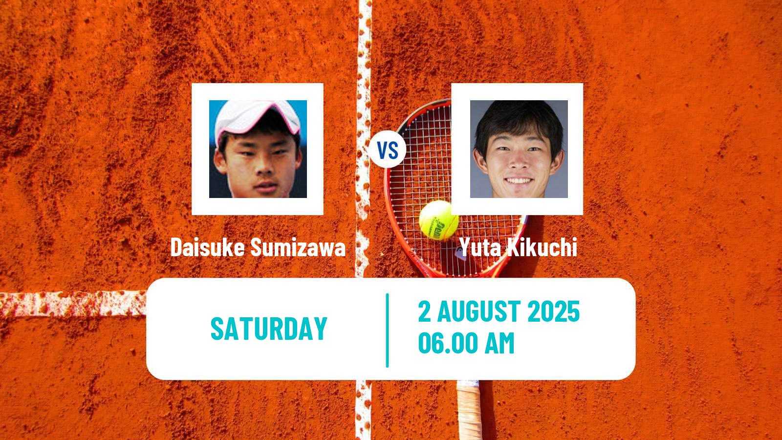 Tennis ITF M15 Wuning 2 Men Daisuke Sumizawa - Yuta Kikuchi