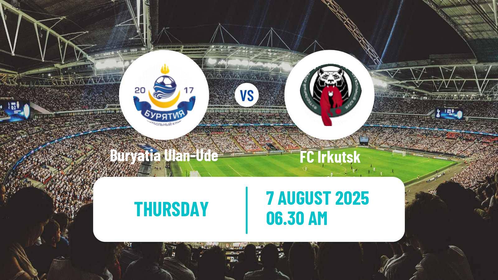 Soccer Russian Cup Buryatia Ulan-Ude - Irkutsk