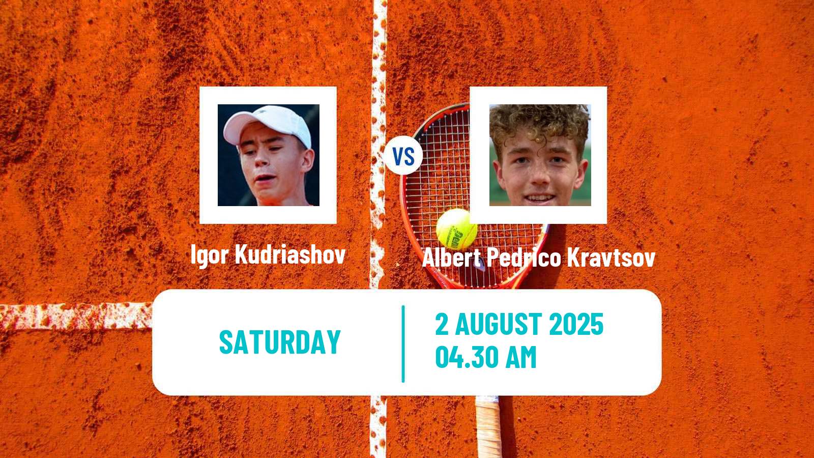 Tennis ITF M15 Monastir 30 Men Igor Kudriashov - Albert Pedrico Kravtsov