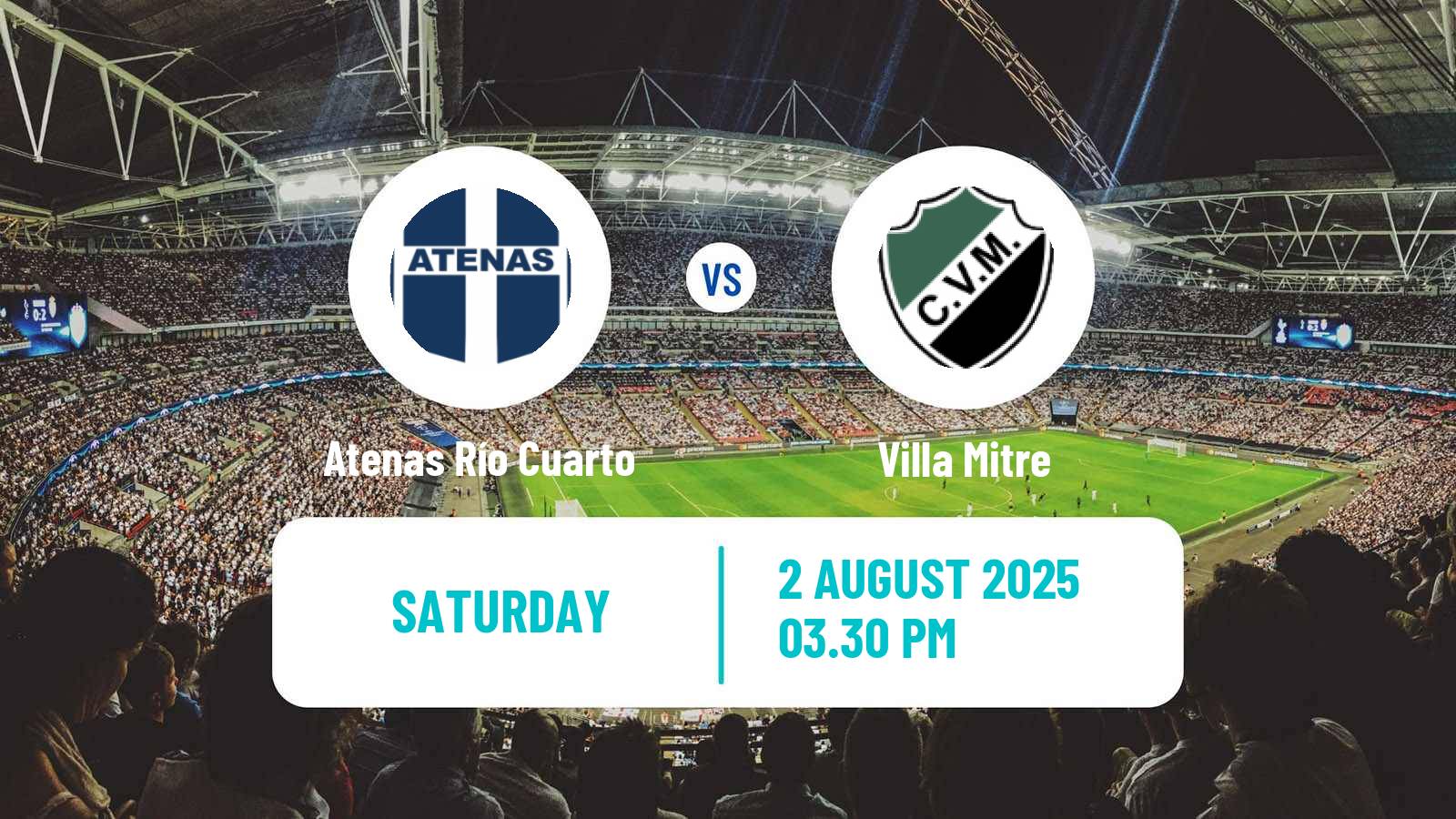 Soccer Argentinian Torneo Federal Atenas Río Cuarto - Villa Mitre