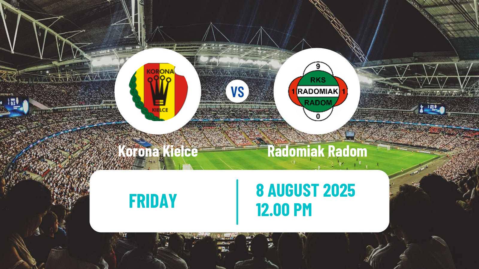 Soccer Polish Ekstraklasa Korona Kielce - Radomiak Radom