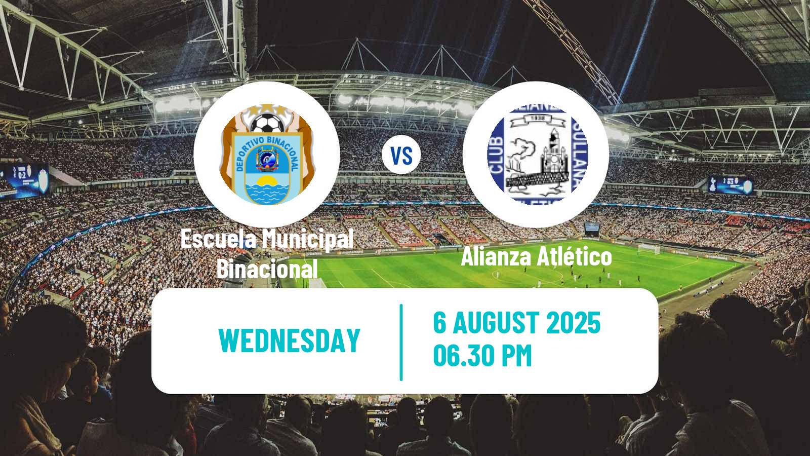 Soccer Peruvian Liga 1 Escuela Municipal Binacional - Alianza Atlético