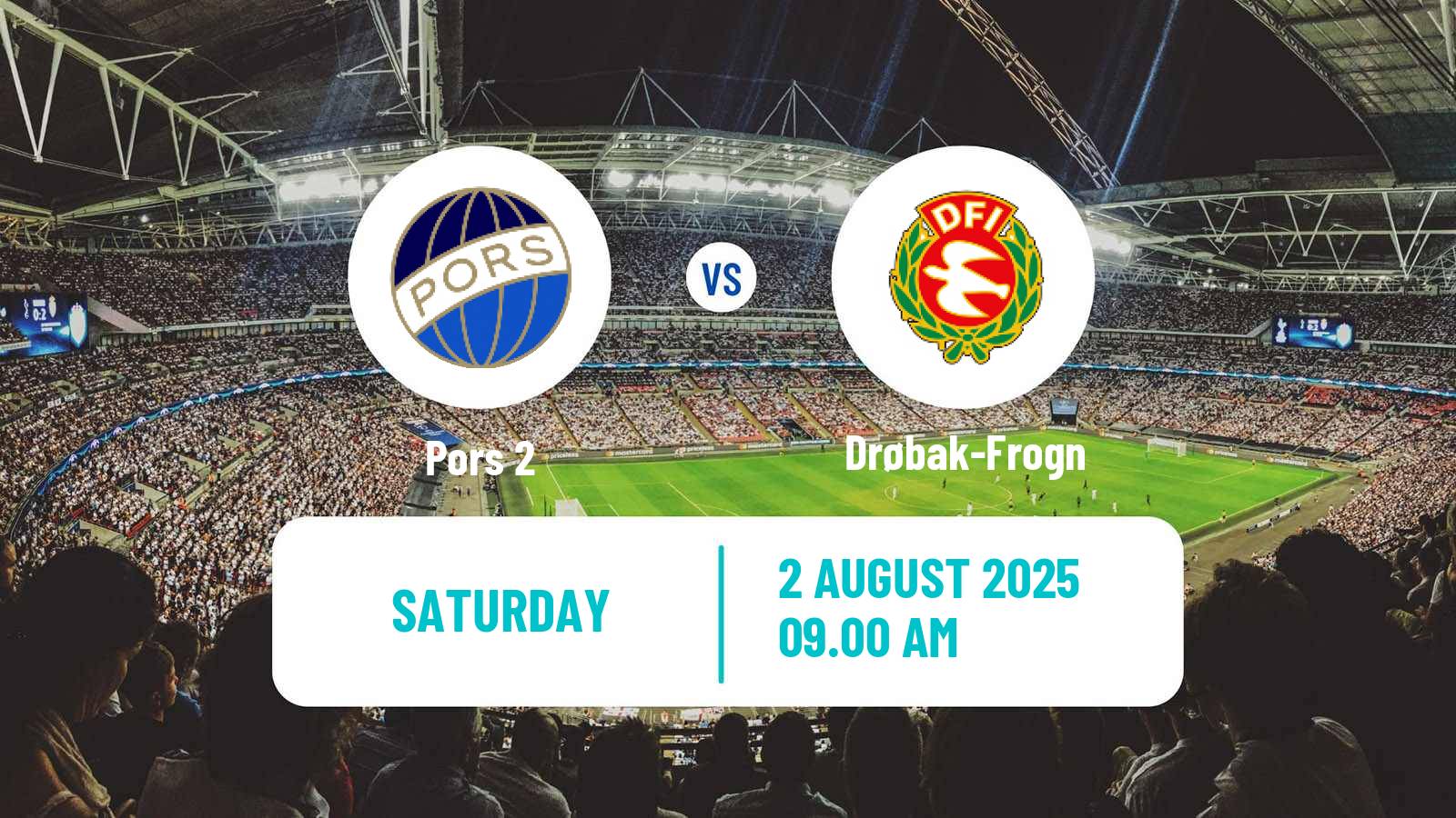 Soccer Norwegian Division 3 - Group 6 Pors 2 - Drøbak-Frogn
