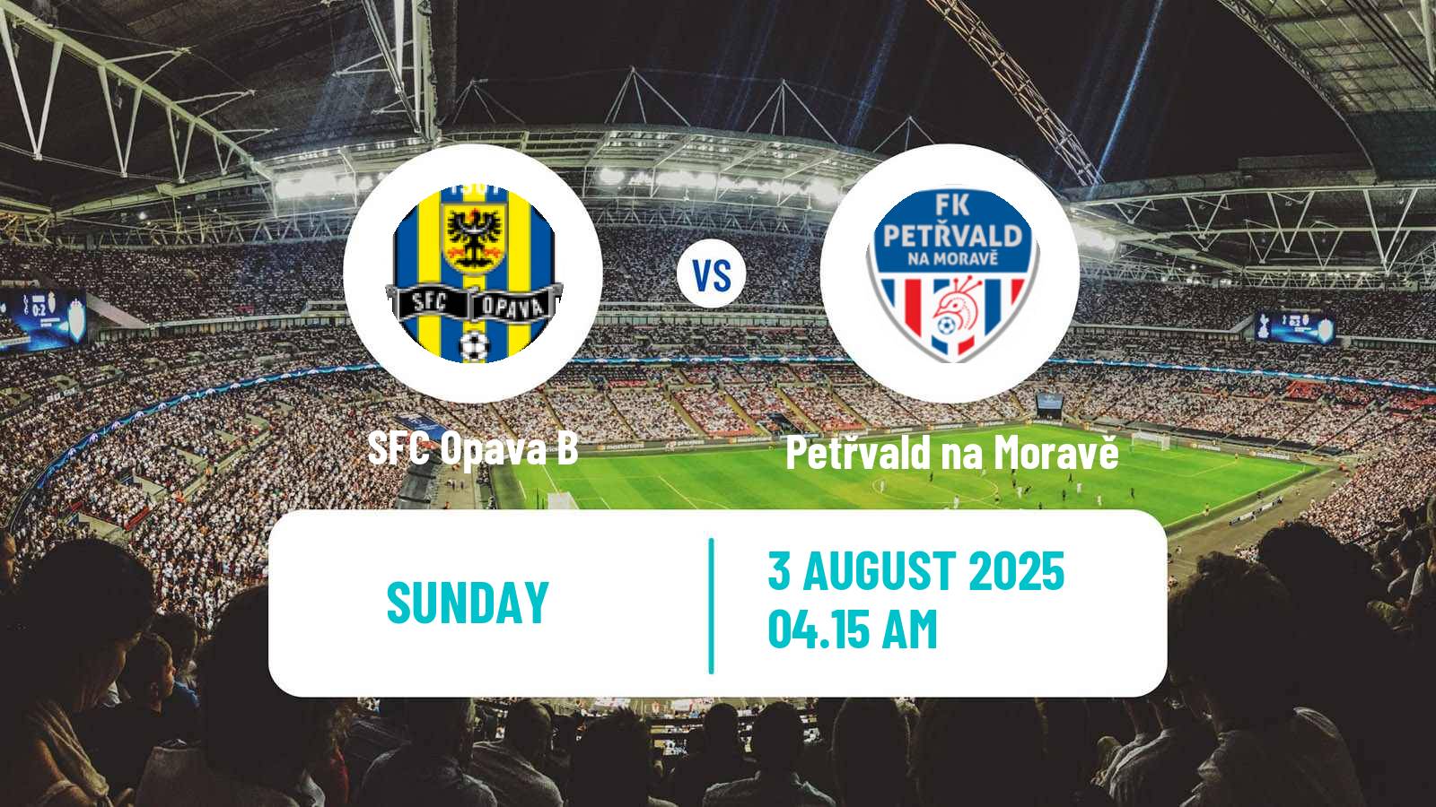 Soccer Czech Division F Opava B - Petřvald na Moravě