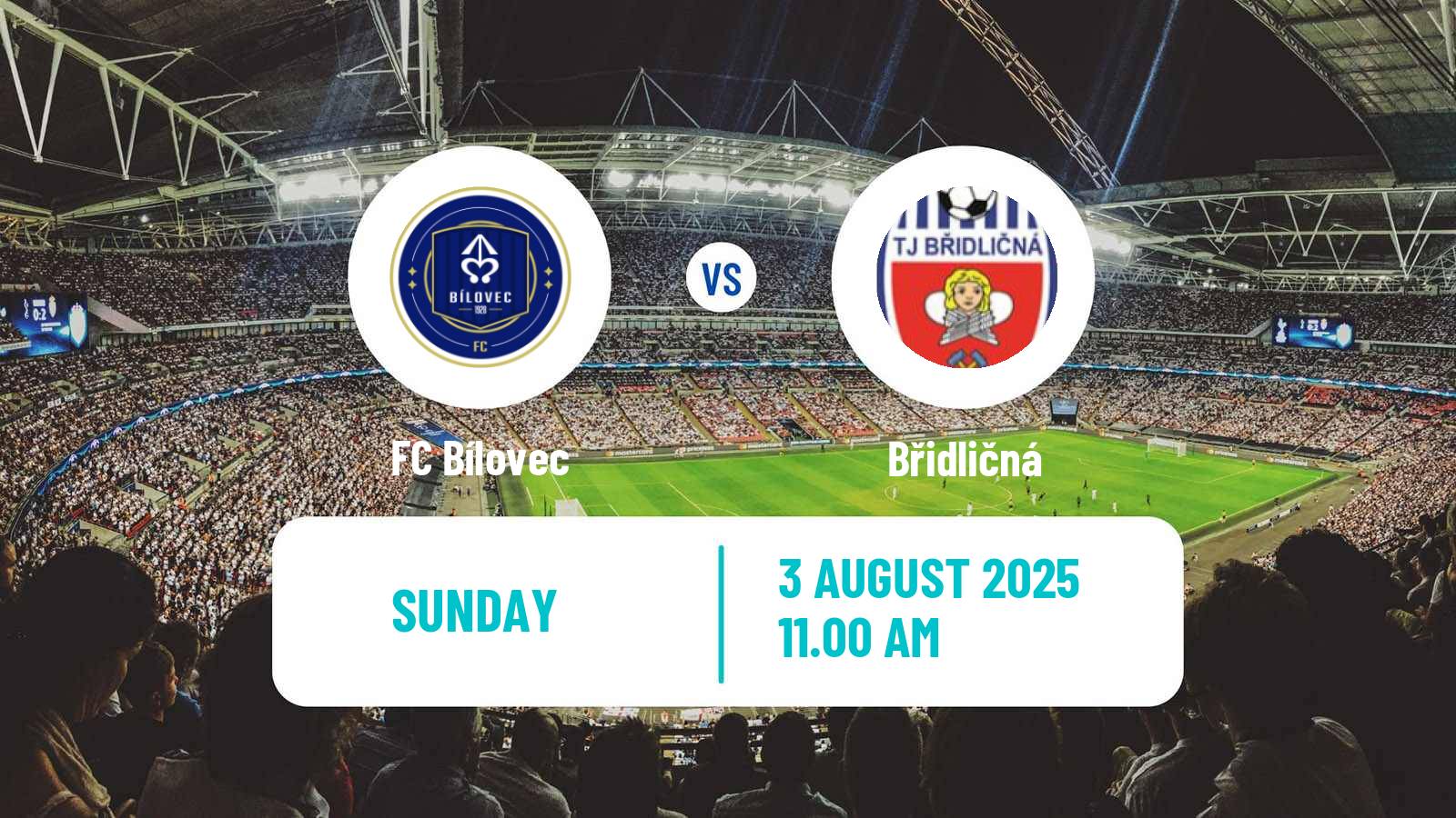 Soccer Czech Division F Bílovec - Břidličná