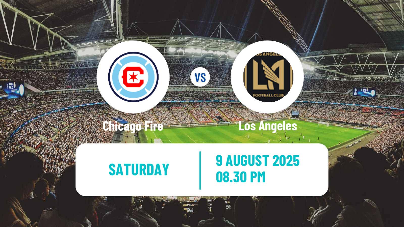 Soccer MLS Chicago Fire - Los Angeles