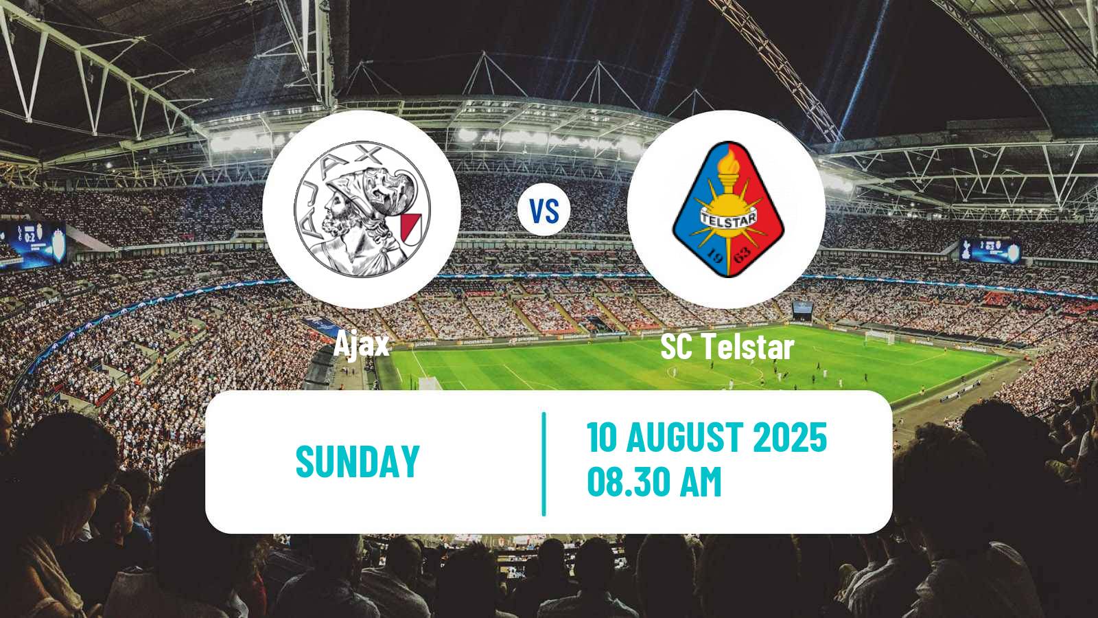 Soccer Dutch Eredivisie Ajax - Telstar