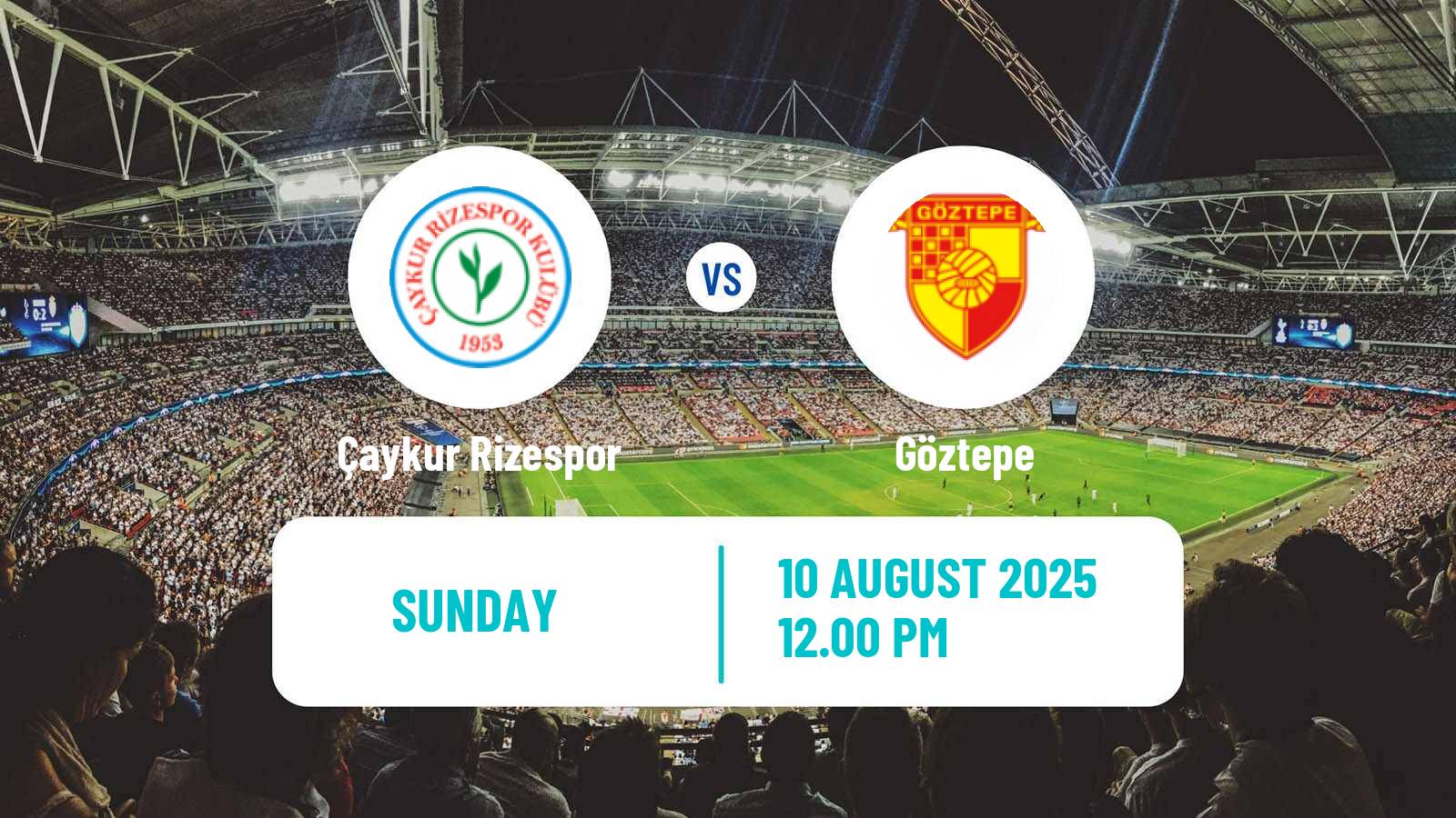 Soccer Turkish Super League Çaykur Rizespor - Göztepe