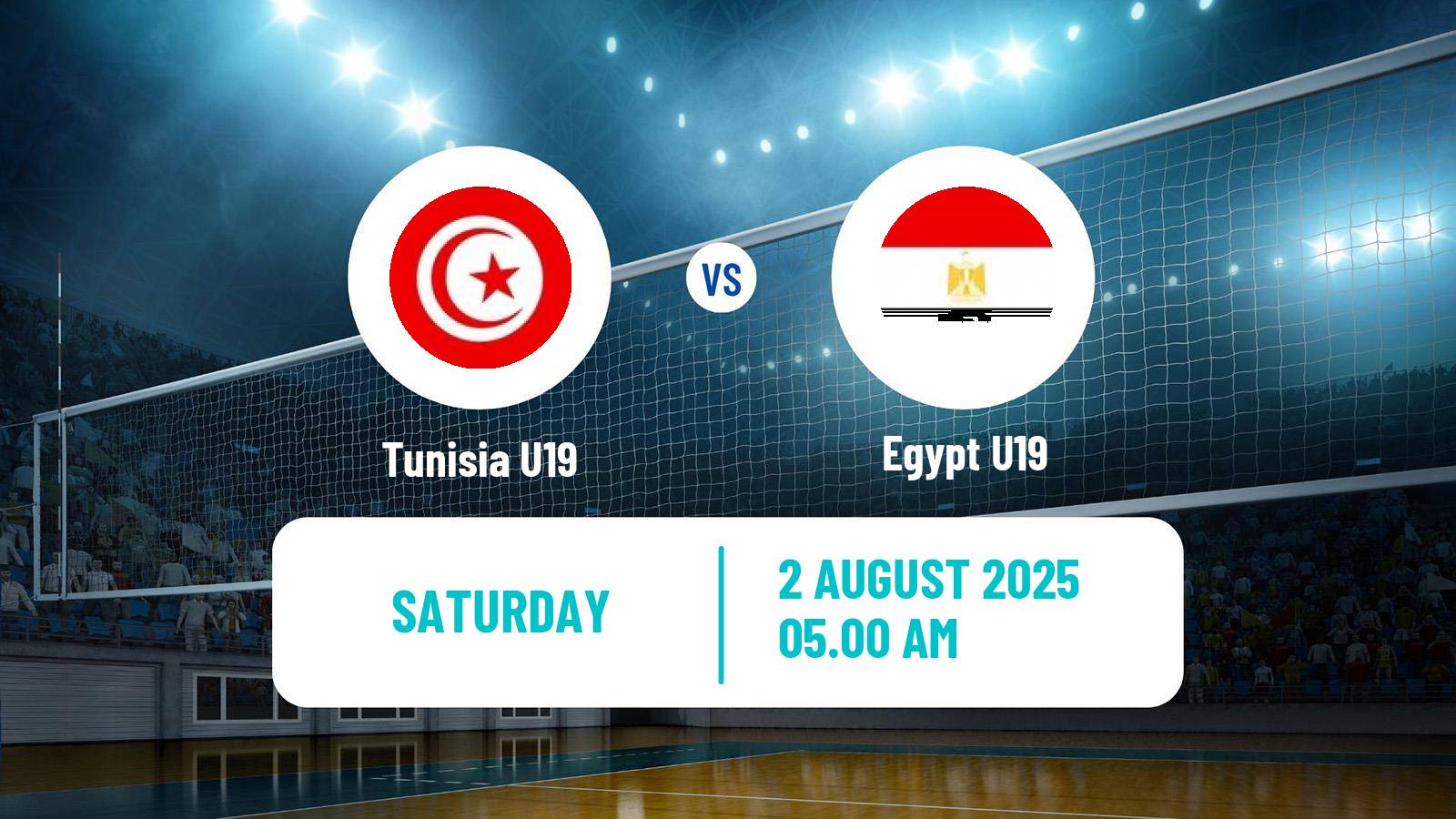 Volleyball World Championship U19 Volleyball Tunisia U19 - Egypt U19