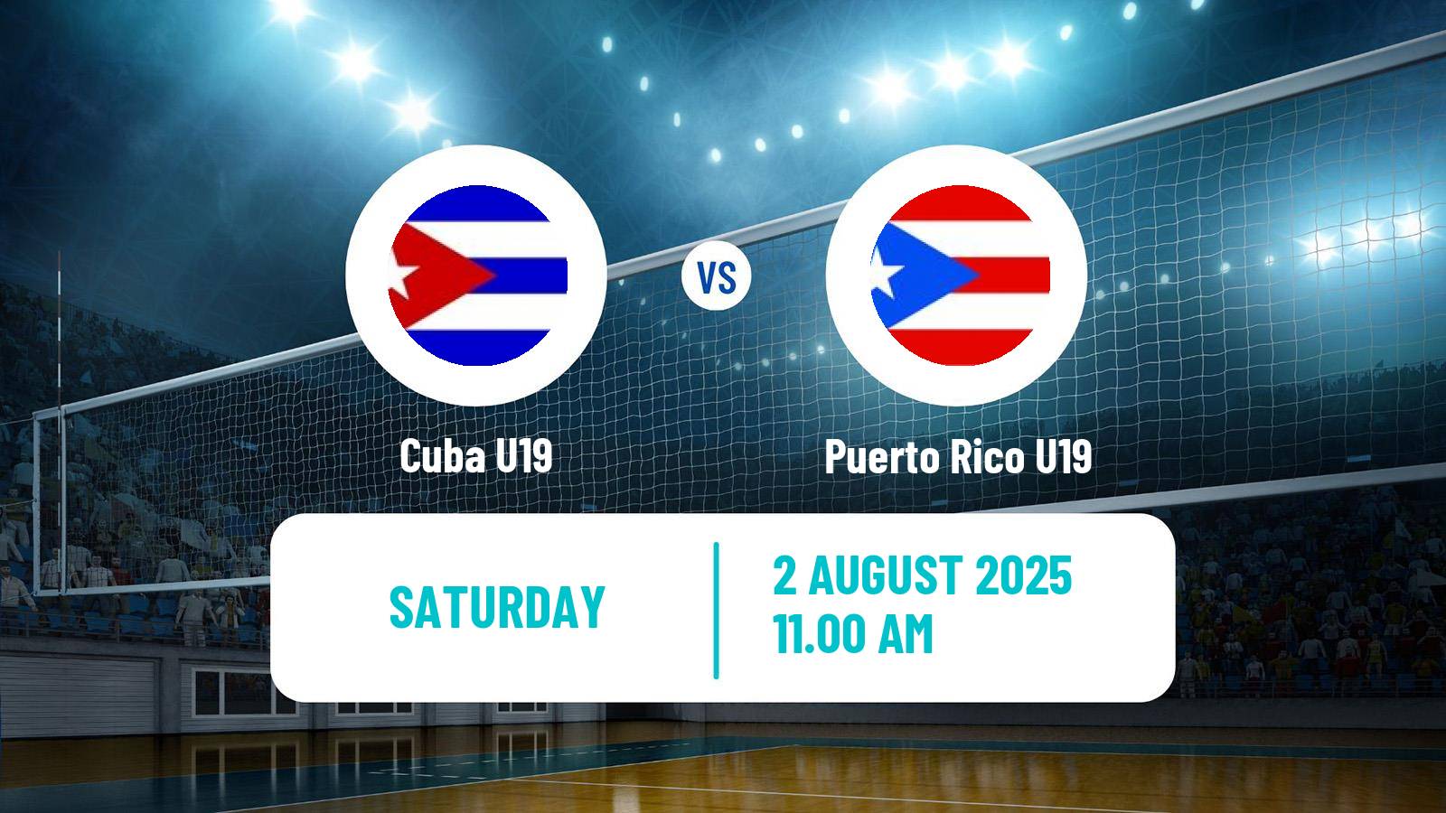 Volleyball World Championship U19 Volleyball Cuba U19 - Puerto Rico U19