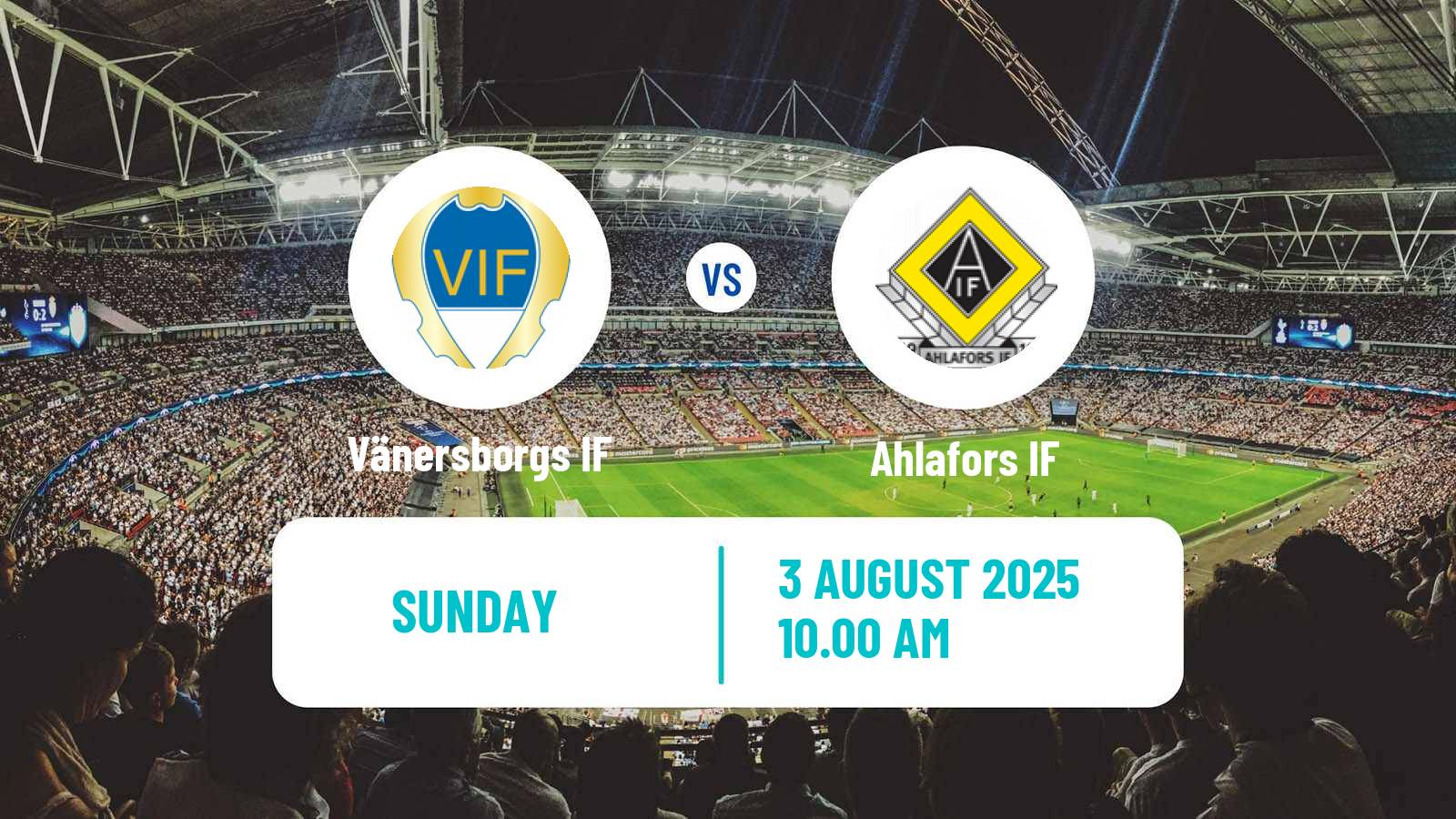 Soccer Swedish Division 2 - Norra Götaland Vänersborgs IF - Ahlafors
