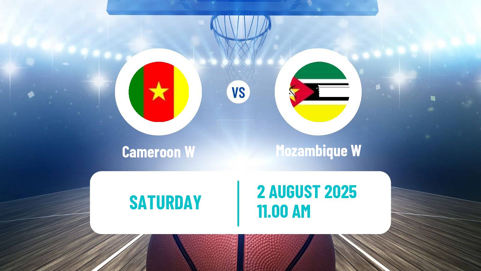 Basketball Afrobasket Women Cameroon W - Mozambique W