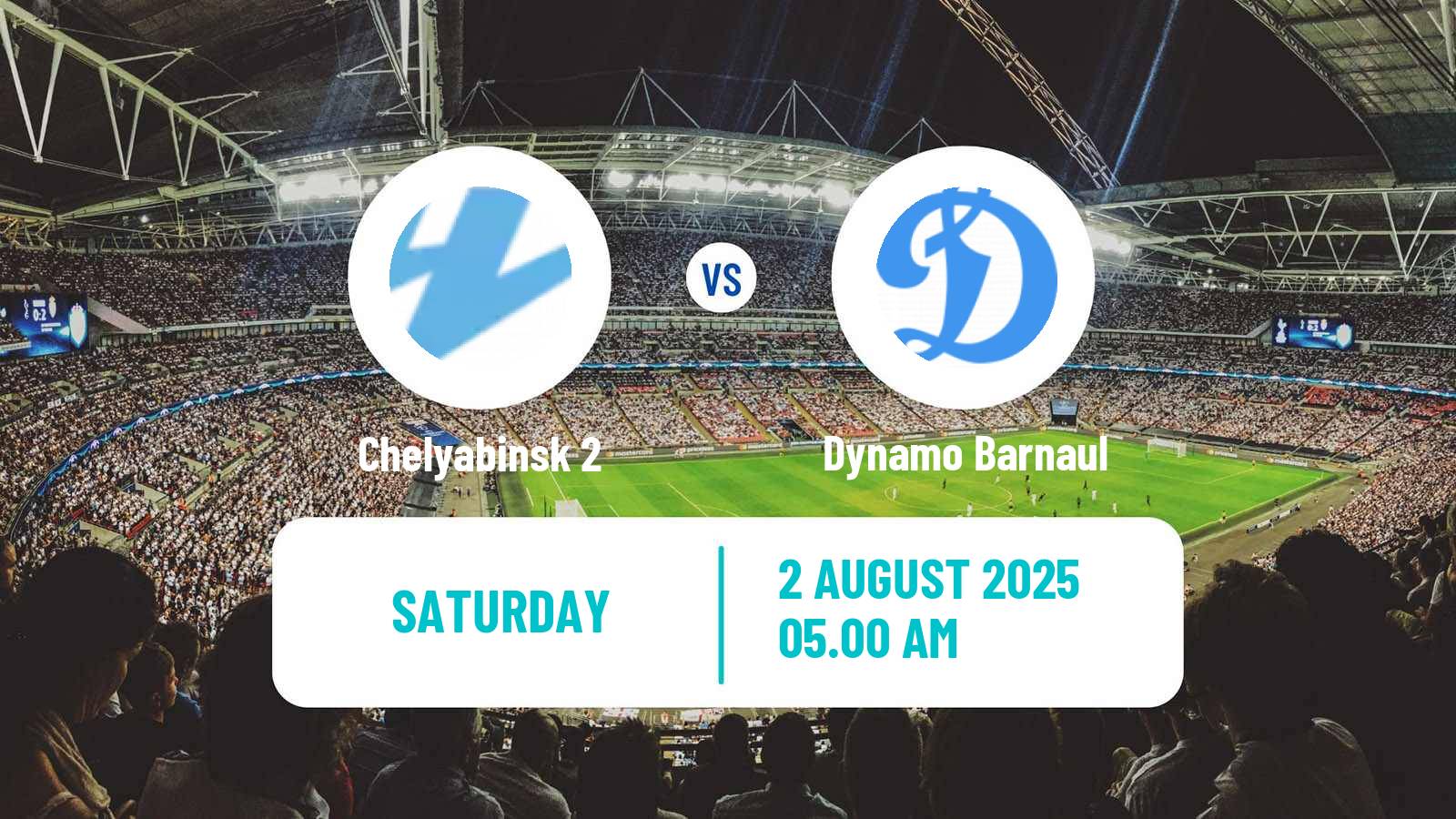 Soccer  FNL 2 Division B Group 4 Chelyabinsk 2 - Dynamo Barnaul