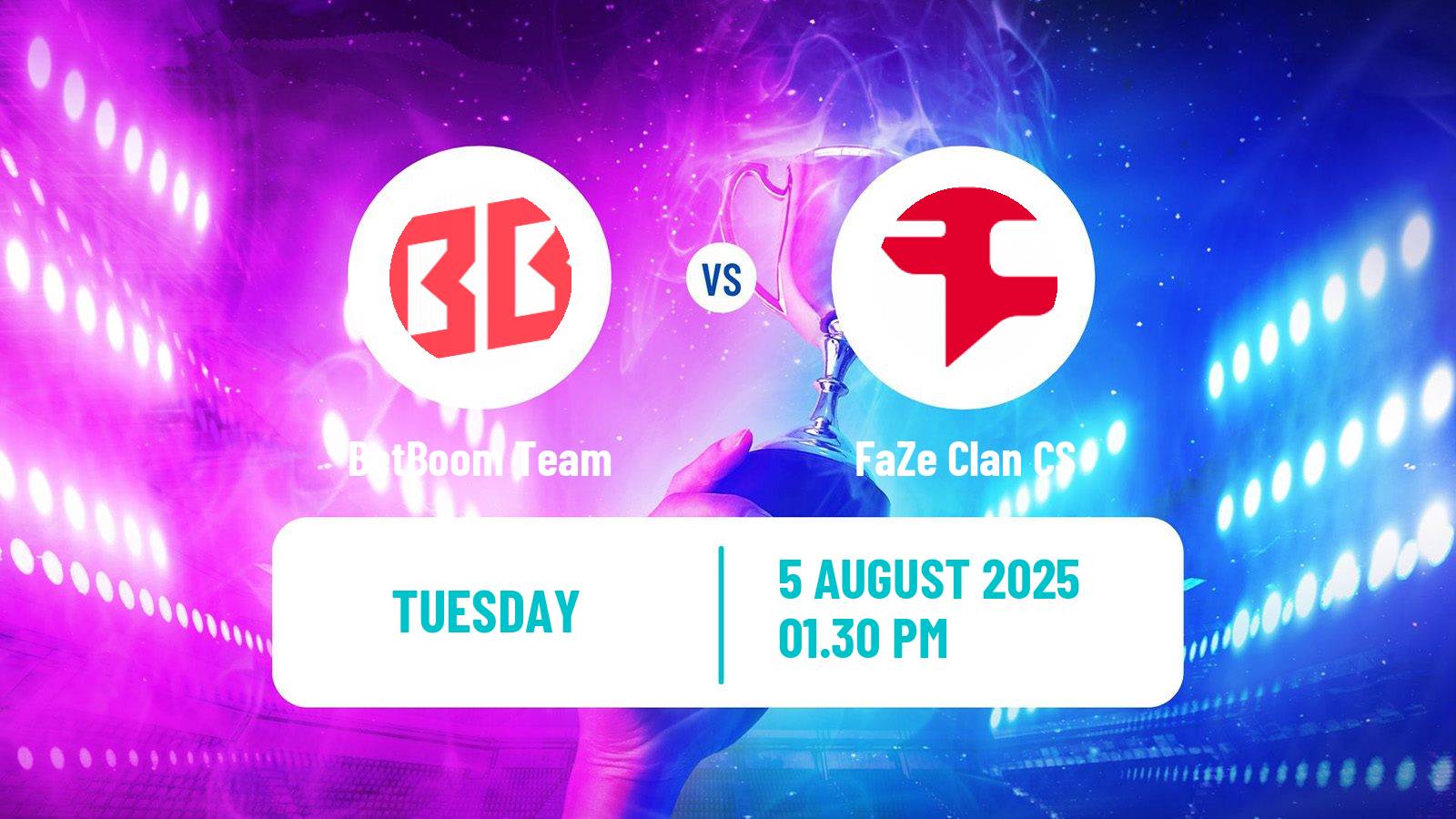 Esports Counter Strike Blast Bounty BetBoom Team - FaZe Clan