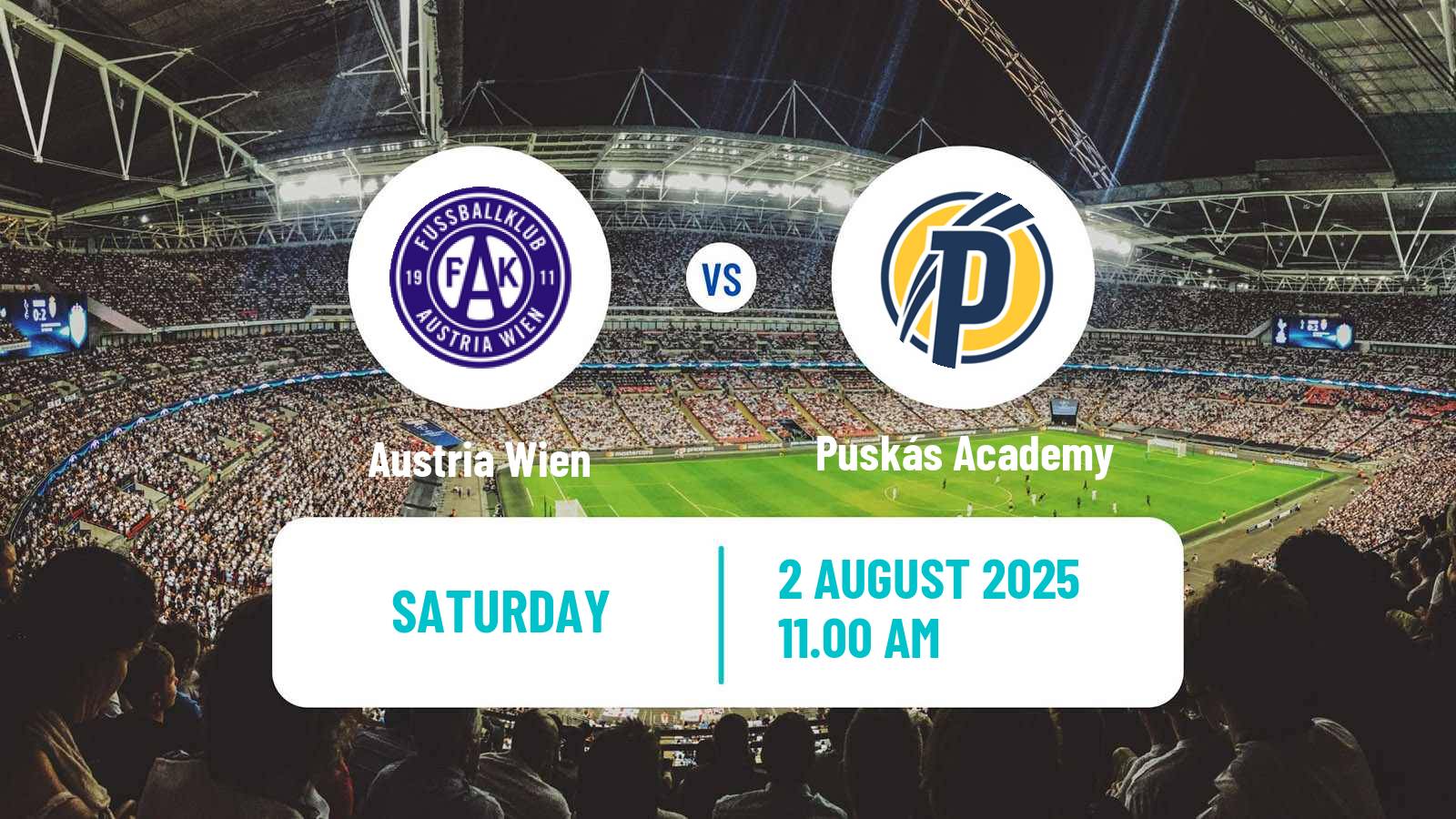Soccer Club Friendly Women Austria Wien - Puskás Academy