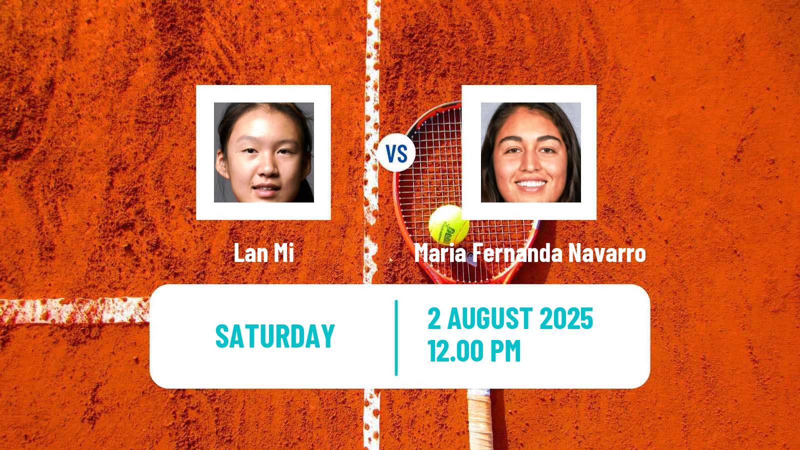 Tennis ITF W15 Huamantla 4 Women Lan Mi - Maria Fernanda Navarro