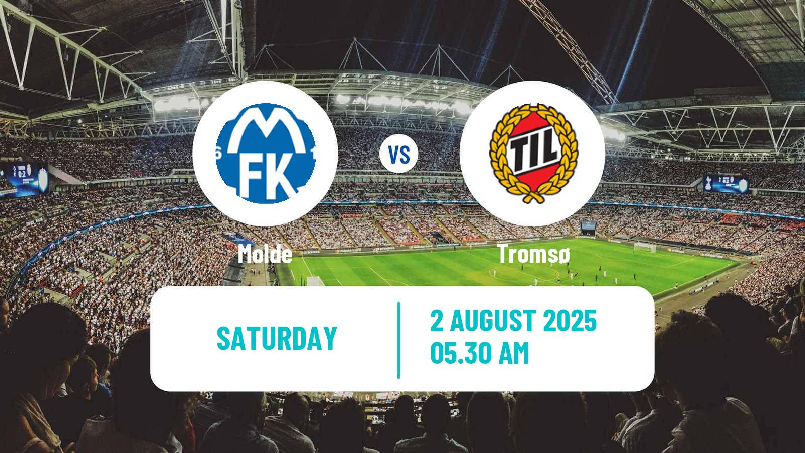 Soccer Norwegian Division 1 Women Molde - Tromsø