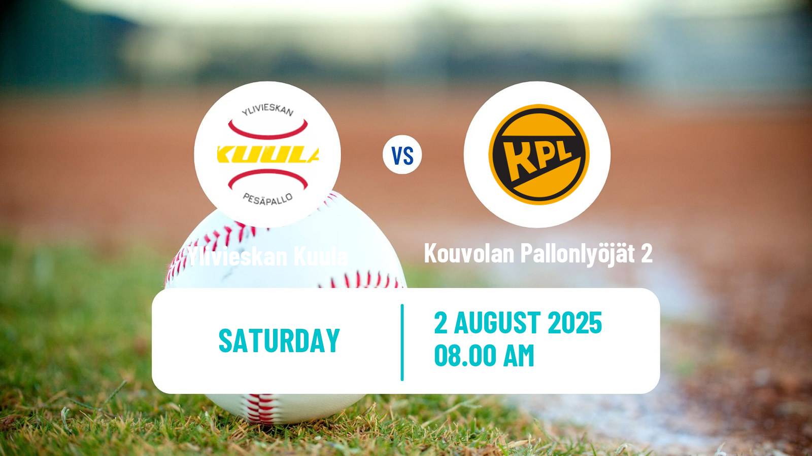 Pesapallo Finnish Ykköspesis Ylivieskan Kuula - Kouvolan Pallonlyöjät 2
