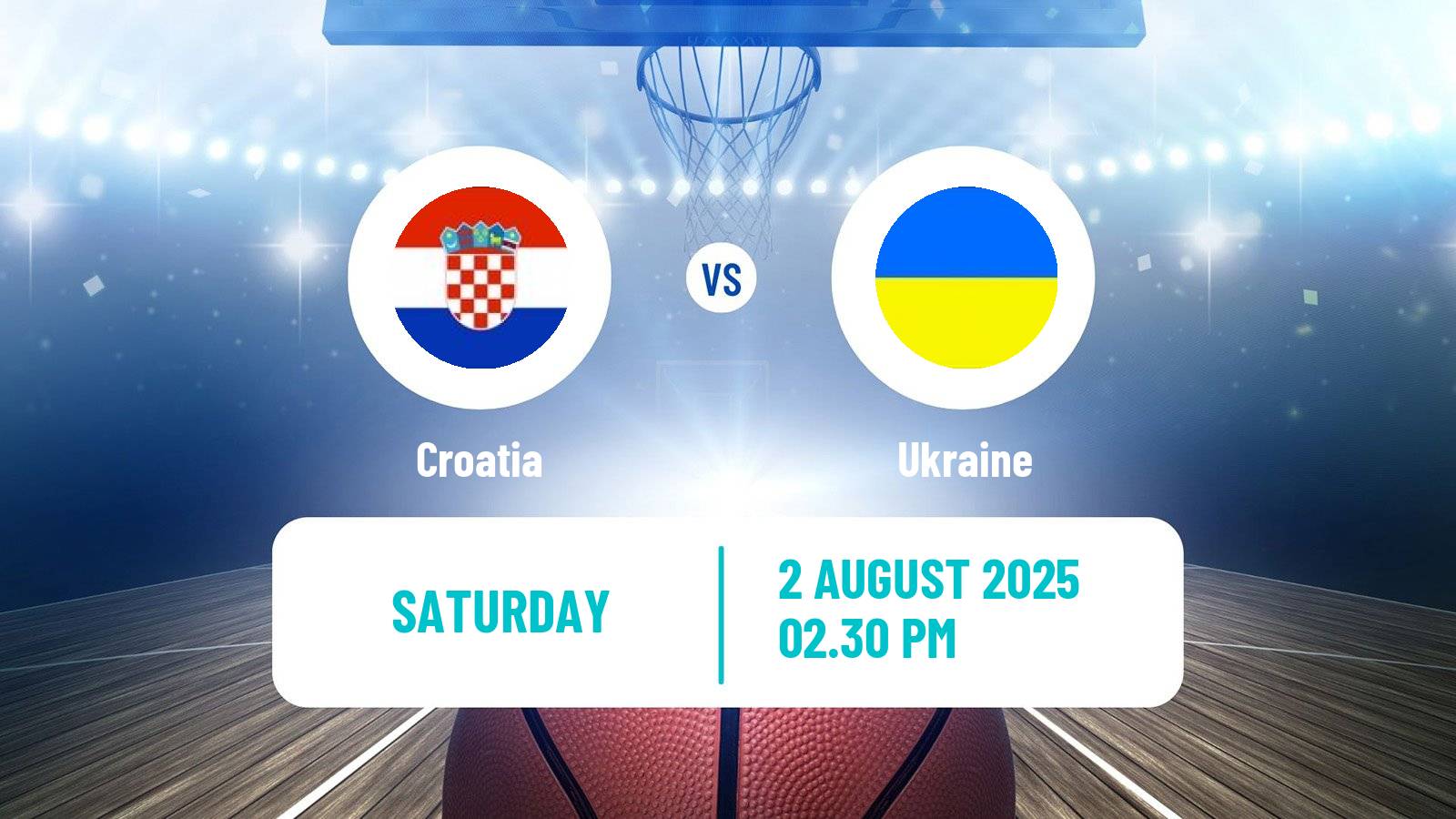 Basketball Friendly International Basketball Croatia - Ukraine