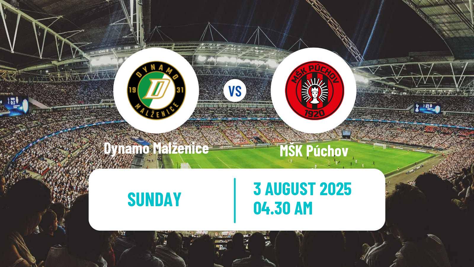 Soccer Slovak 2 Liga Dynamo Malženice - Púchov