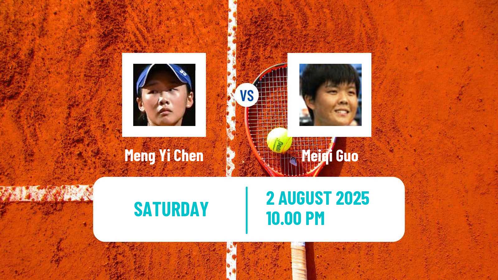 Tennis ITF W15 Luan 3 Women Meng Yi Chen - Meiqi Guo