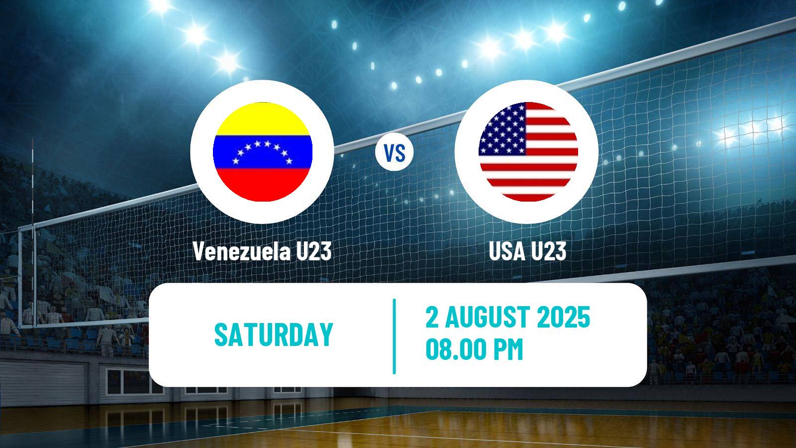 Volleyball Pan-American Cup U23 Volleyball Venezuela U23 - USA U23