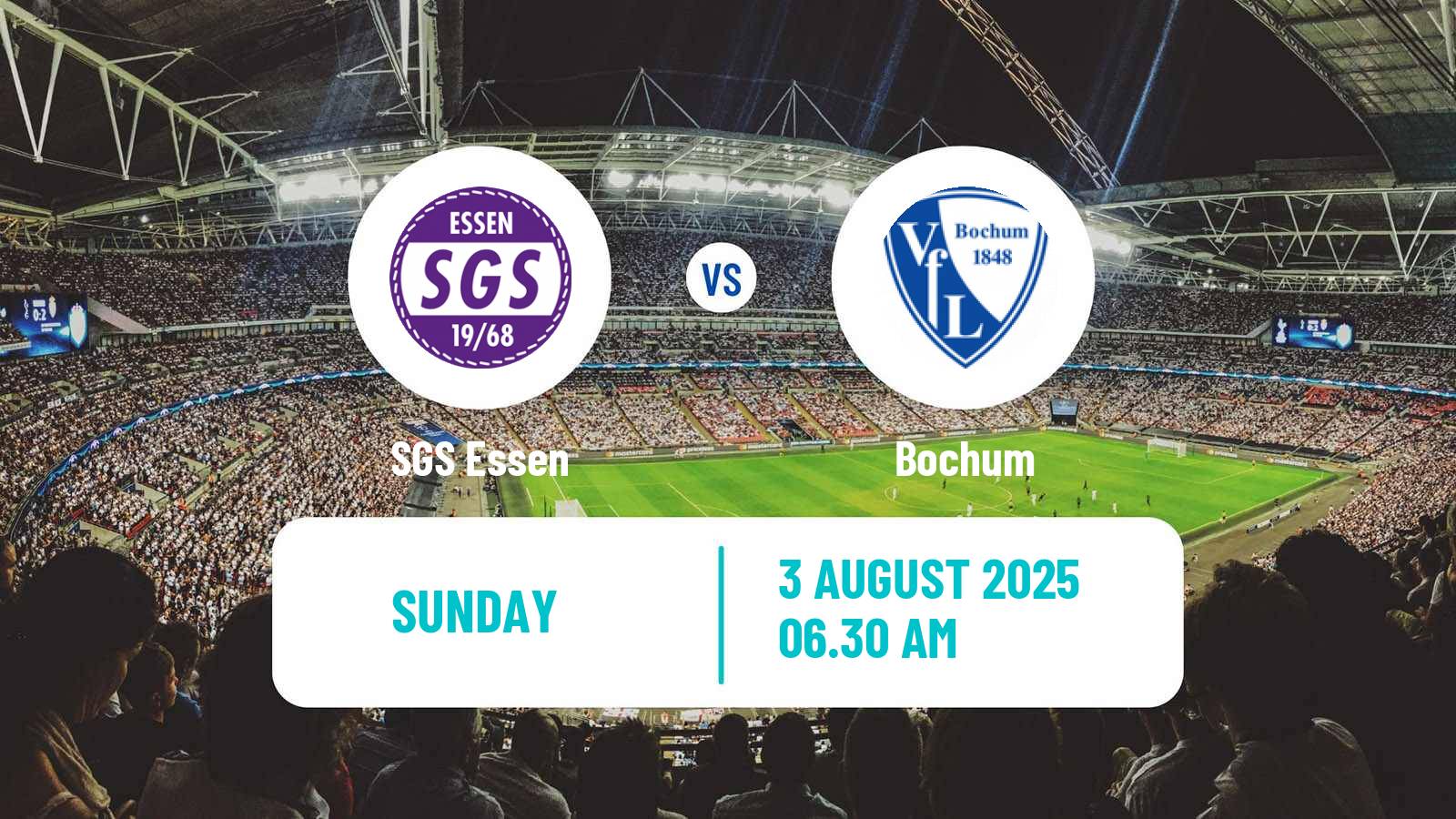 Soccer Club Friendly Women SGS Essen - Bochum