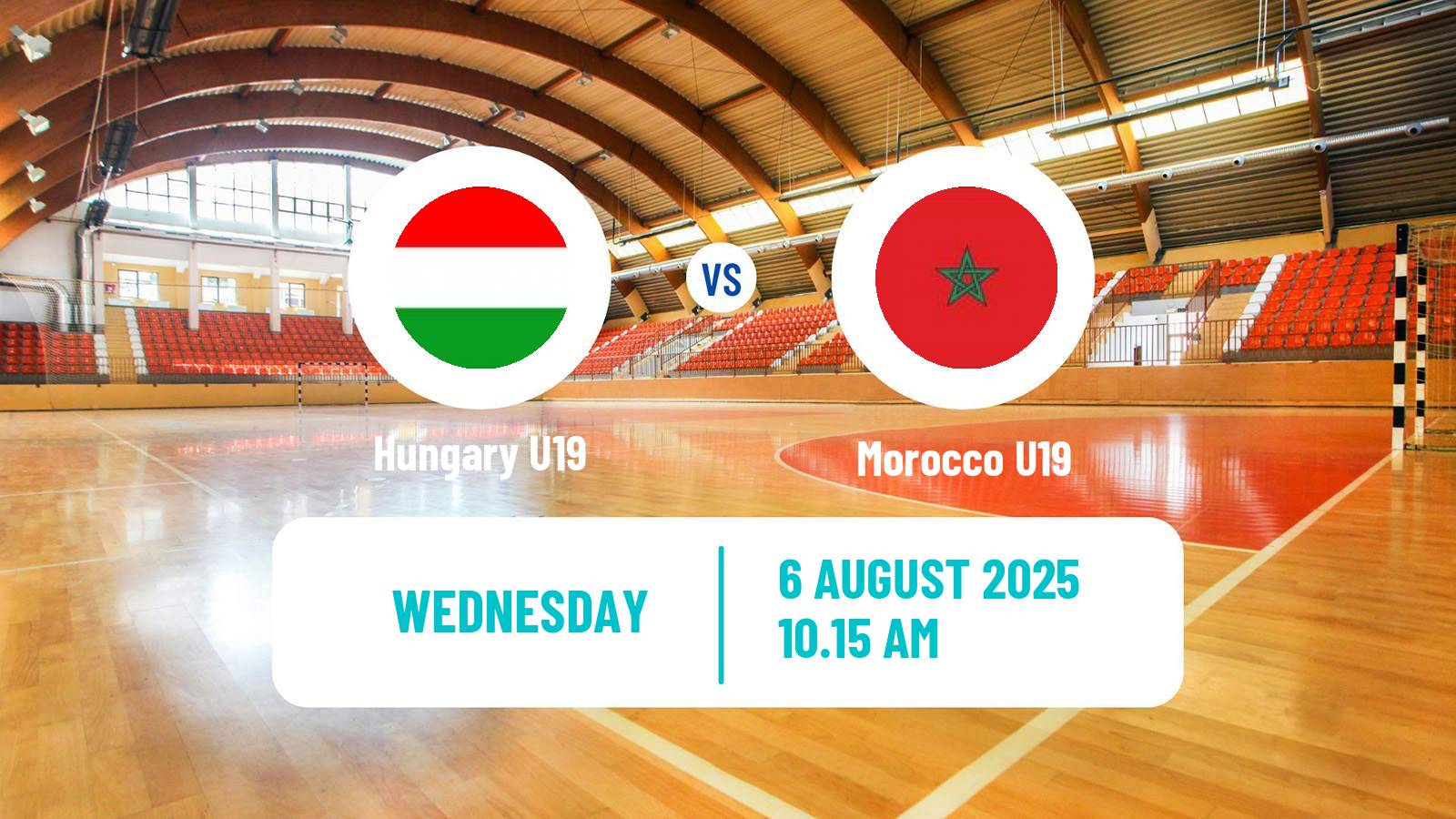 Handball World Championship U19 Handball Hungary U19 - Morocco U19