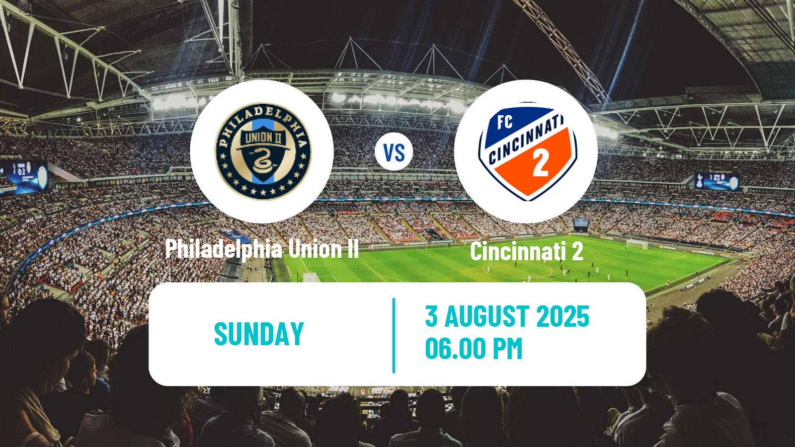 Soccer MLS Next Pro Philadelphia Union II - Cincinnati 2
