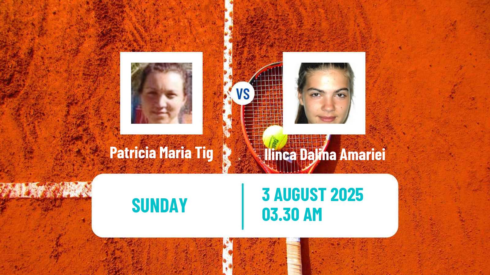 Tennis ITF W15 Cluj Napoca Women Patricia Maria Tig - Ilinca Dalina Amariei