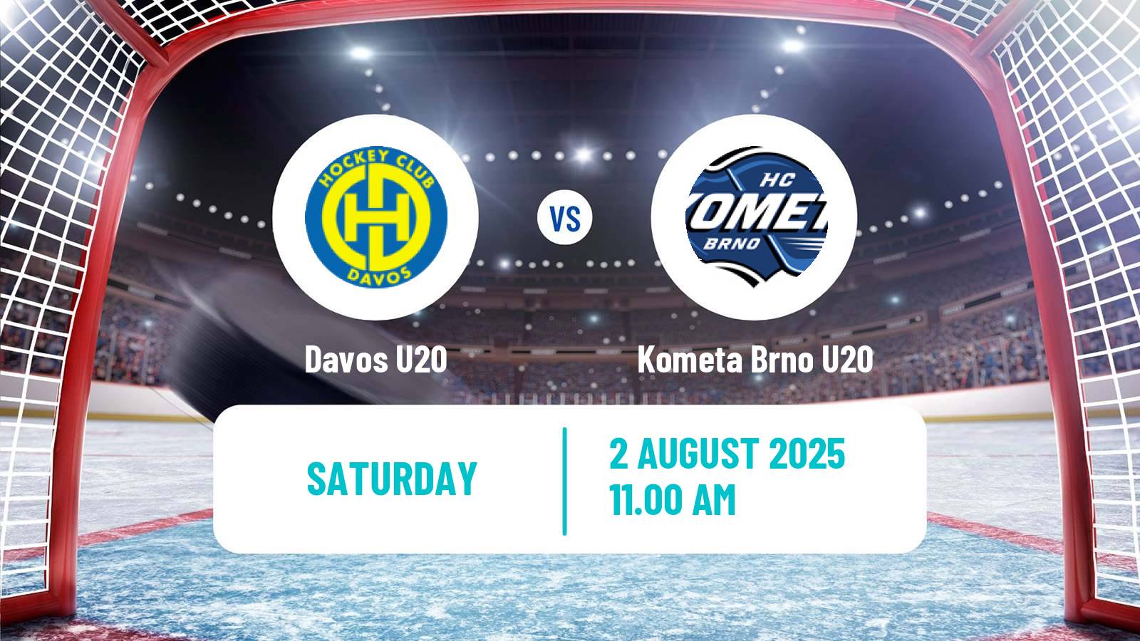 Hockey Club Friendly Ice Hockey Davos U20 - Kometa Brno U20