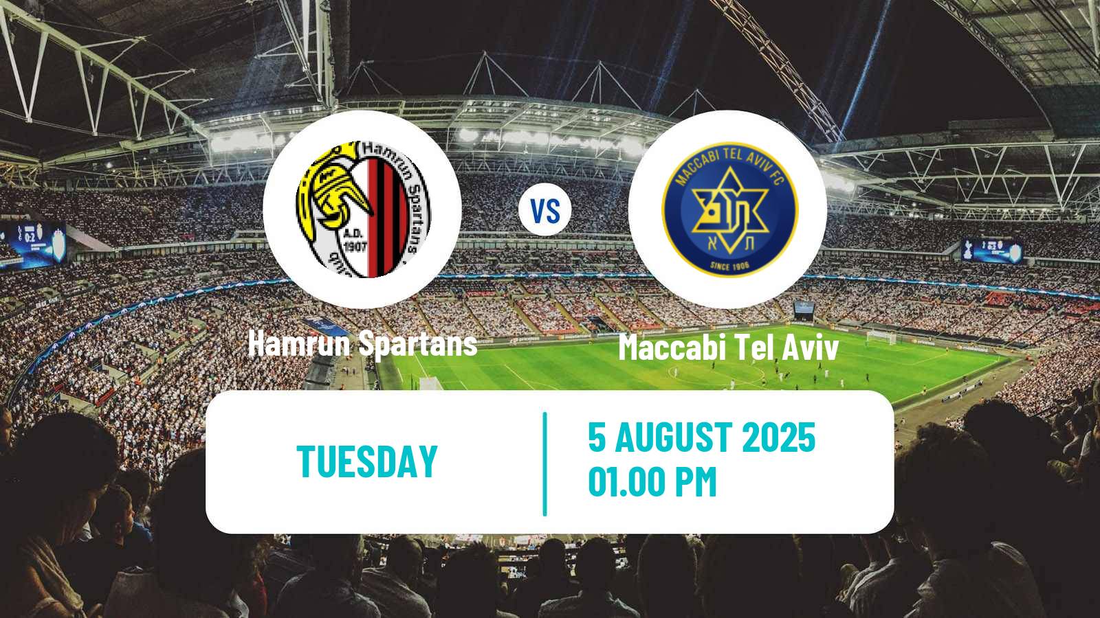 Soccer UEFA Europa League Hamrun Spartans - Maccabi Tel Aviv