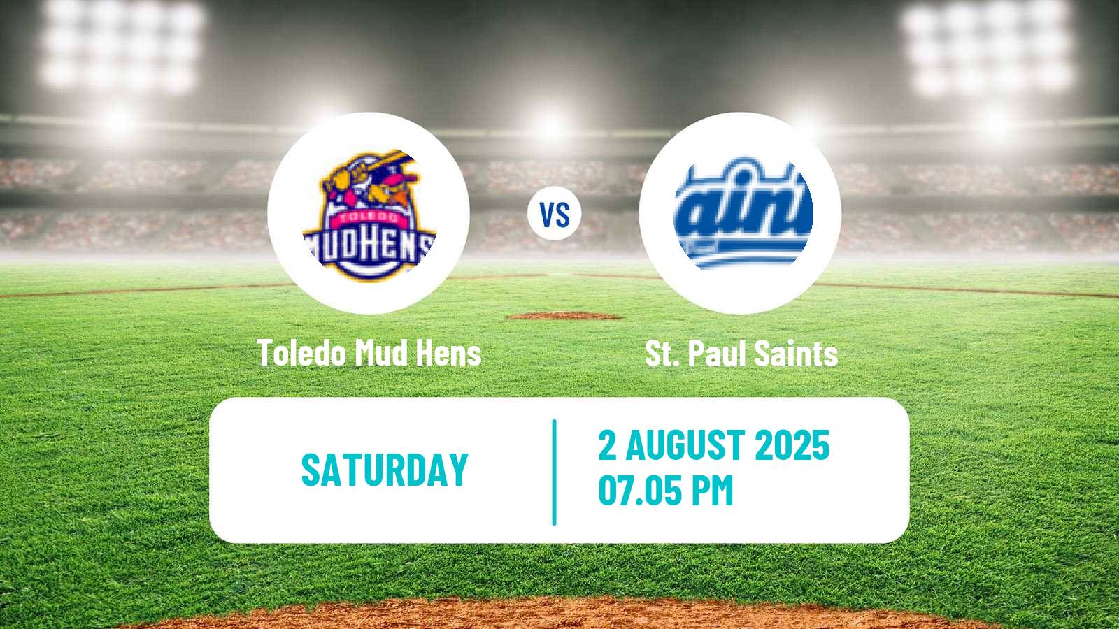 Baseball IL Toledo Mud Hens - St. Paul Saints