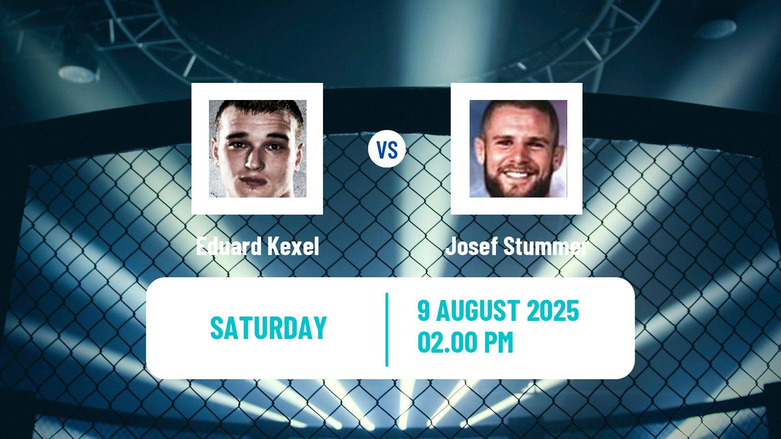 MMA Featherweight Ksw Men Eduard Kexel - Josef Stummer