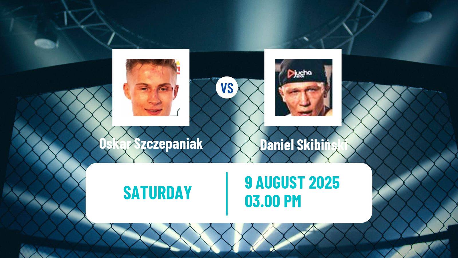 MMA Welterweight Ksw Men Oskar Szczepaniak - Daniel Skibiński