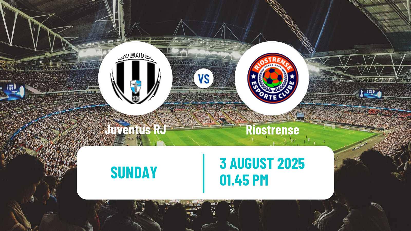 Soccer Brazilian Carioca C Juventus RJ - Riostrense