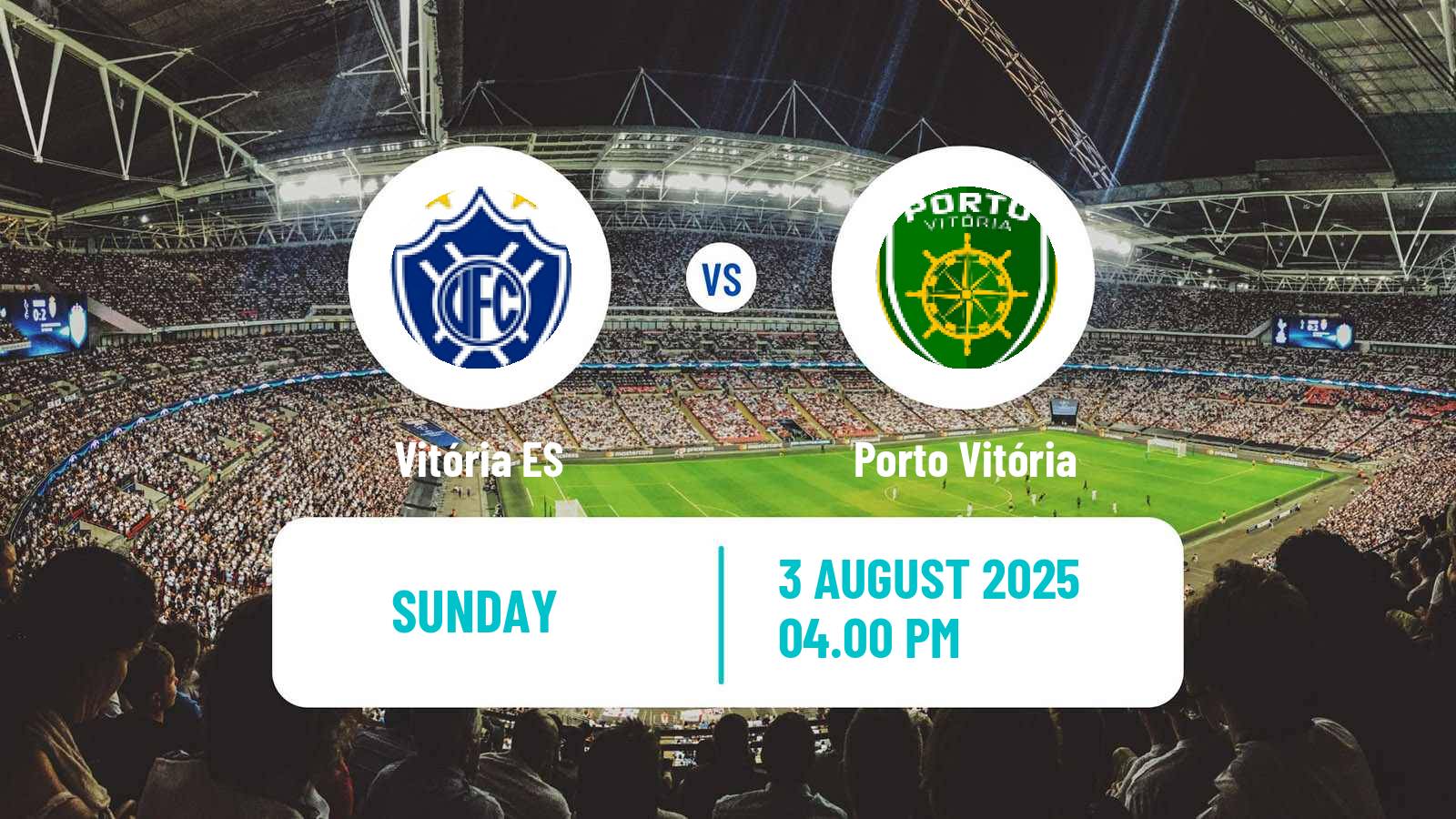 Soccer Brazilian Copa Espirito Santo Vitória ES - Porto Vitória