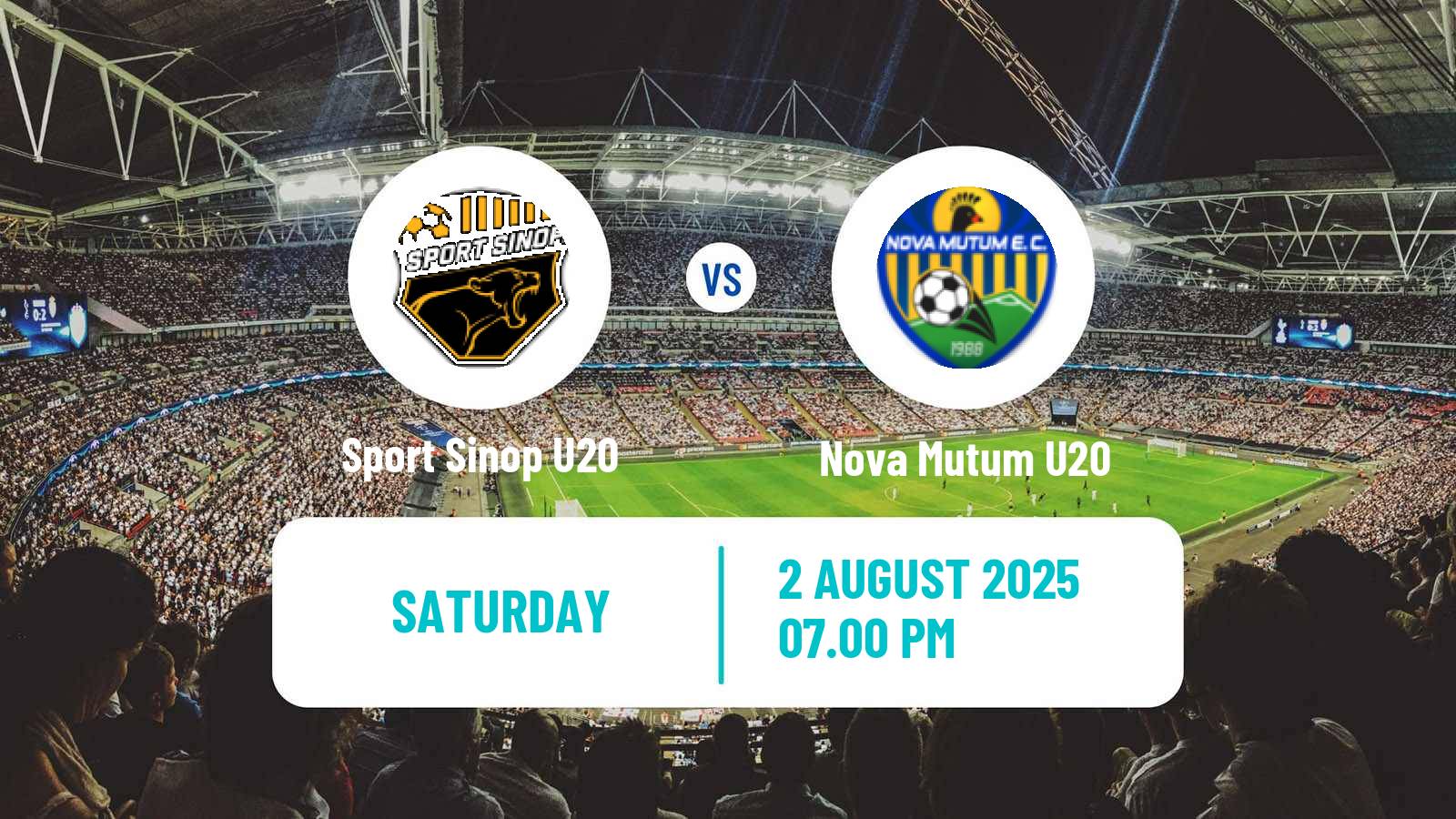 Soccer Brazilian Matogrossense U20 Sport Sinop U20 - Nova Mutum U20