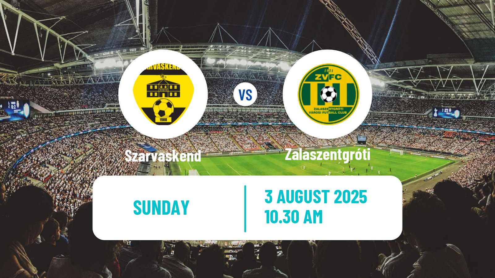 Soccer Hungarian Cup Szarvaskend - Zalaszentgróti
