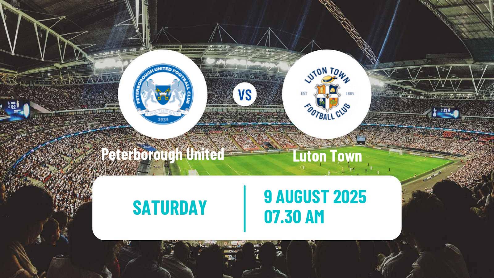 Soccer English League One Peterborough United - Luton Town