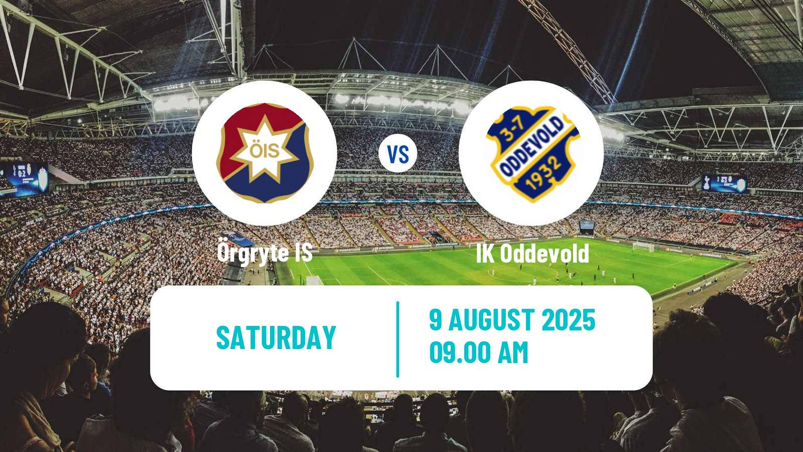 Soccer Swedish Superettan Örgryte - Oddevold