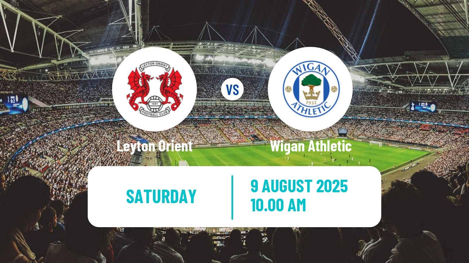 Soccer English League One Leyton Orient - Wigan Athletic