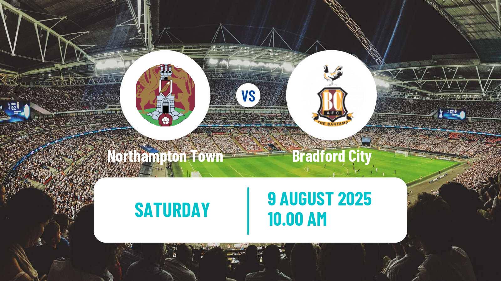 Soccer English League One Northampton Town - Bradford City
