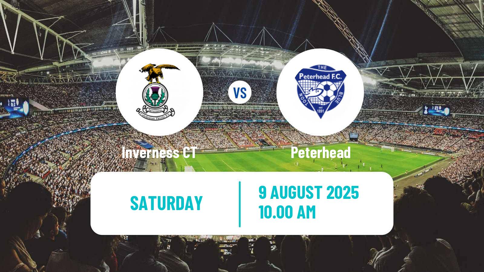 Soccer Scottish League One Inverness - Peterhead