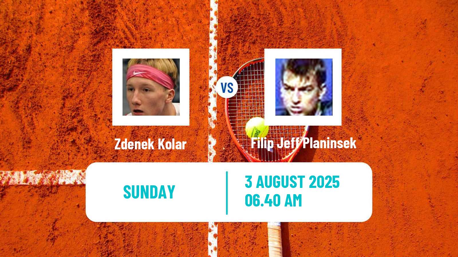 Tennis Cordenons Challenger Men Zdenek Kolar - Filip Jeff Planinsek
