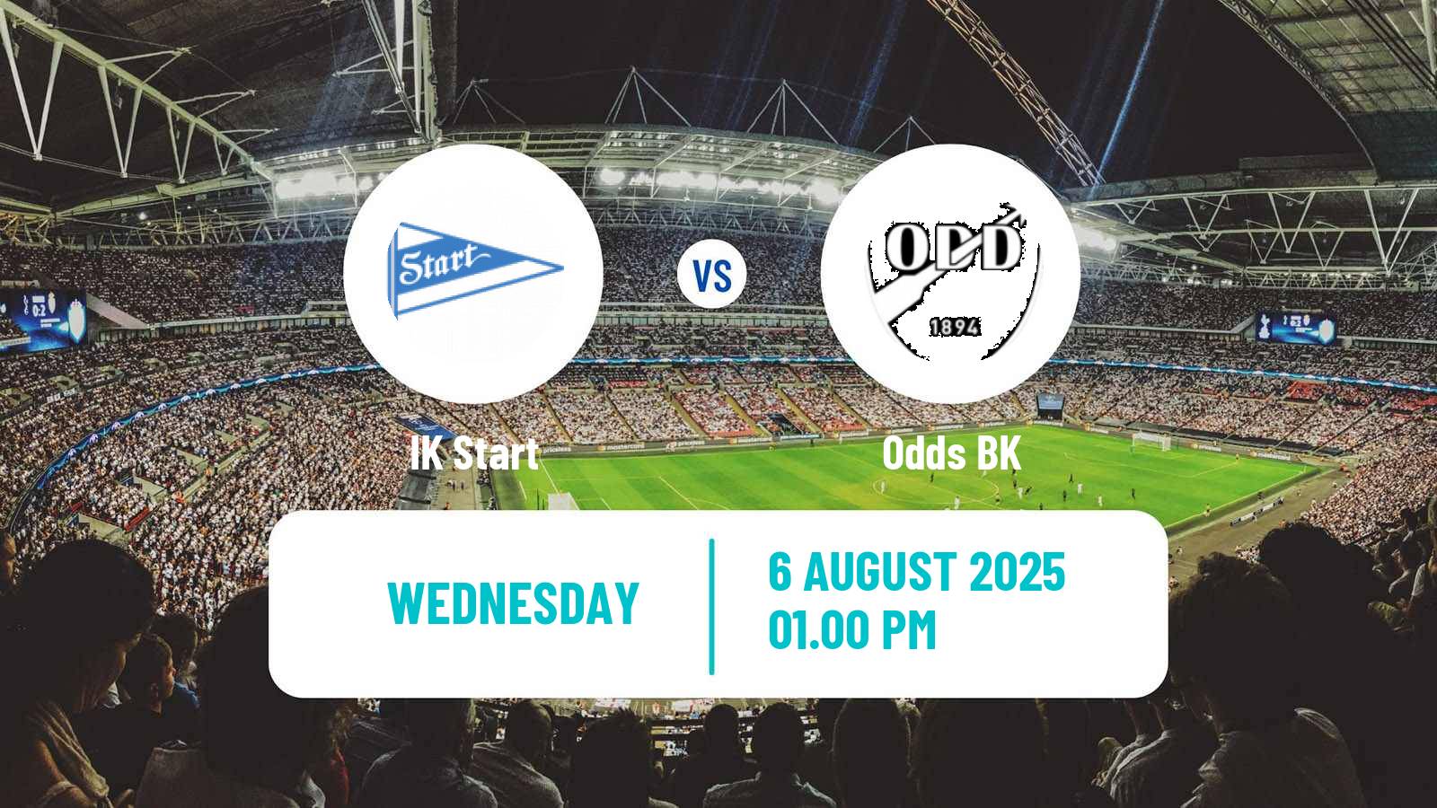 Soccer Norwegian Adeccoligaen Start - Odd