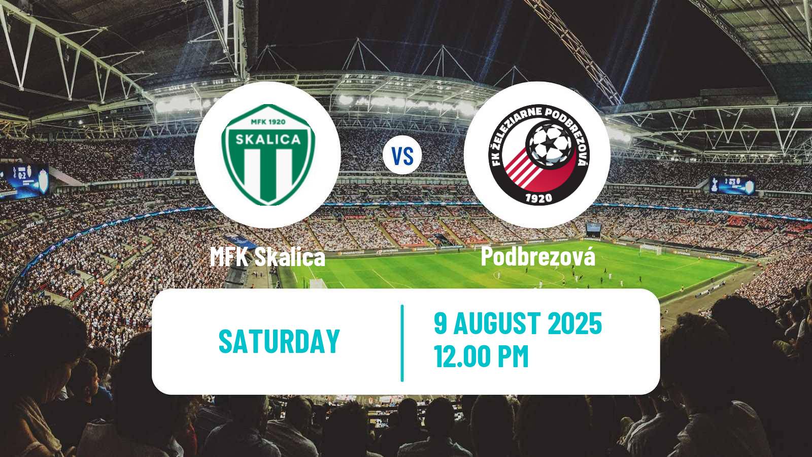Soccer Slovak Superliga Skalica - Podbrezová