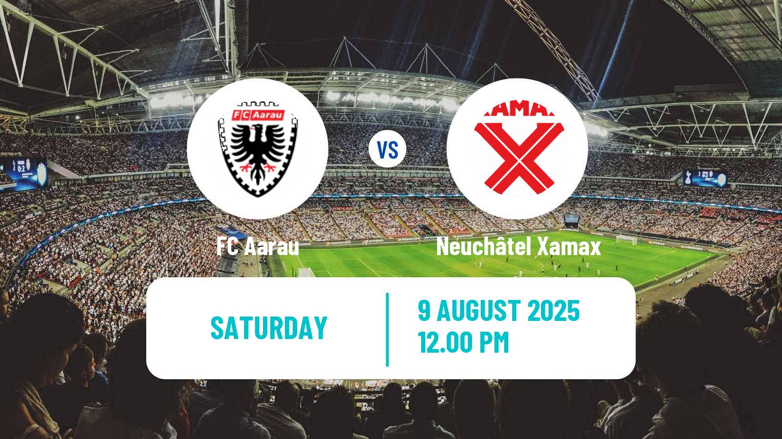 Soccer Swiss Challenge League Aarau - Neuchâtel Xamax