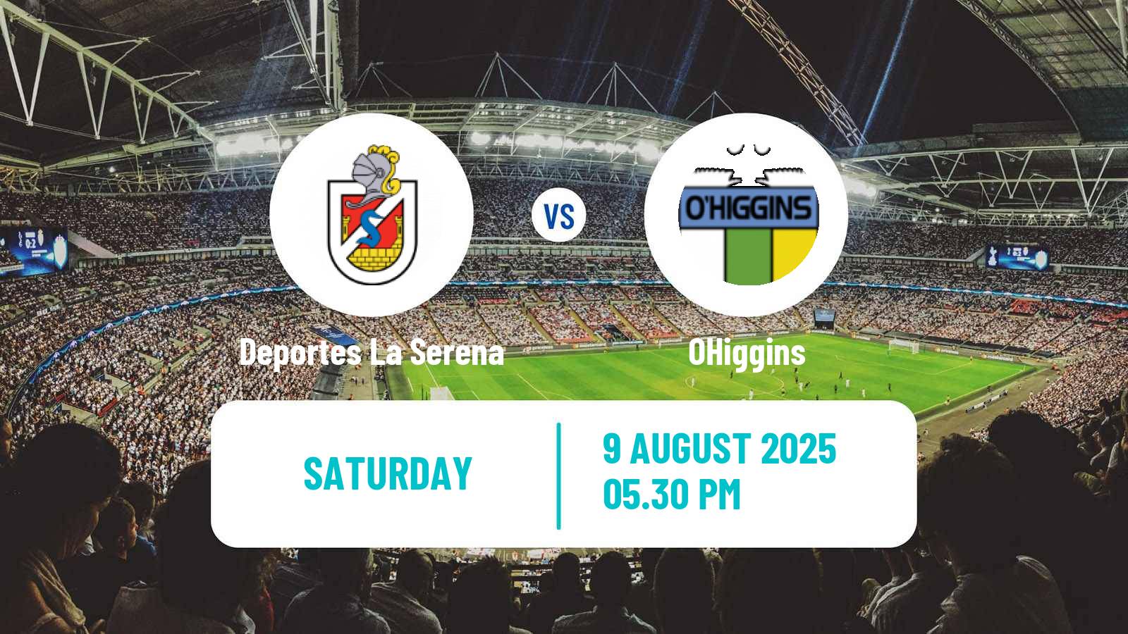 Soccer Chilean Primera Division Deportes La Serena - OHiggins